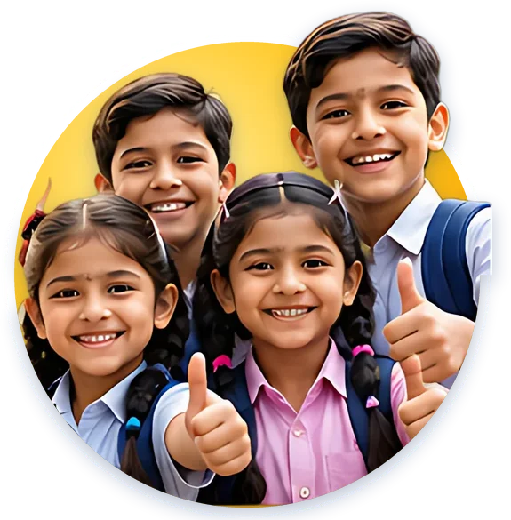 Happy SVY students giving a thumbs up